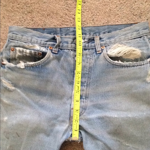 LEVI’S Vintage 501 Button Down Blue Jeans Size 32 x 40 tag - Picture 9 of 10